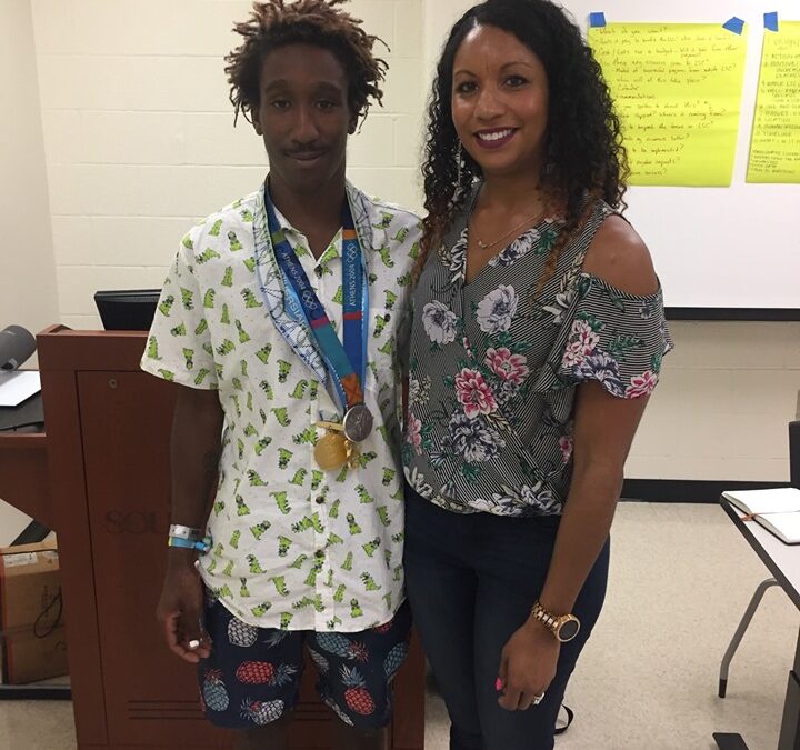 Coach AJ at the Summit